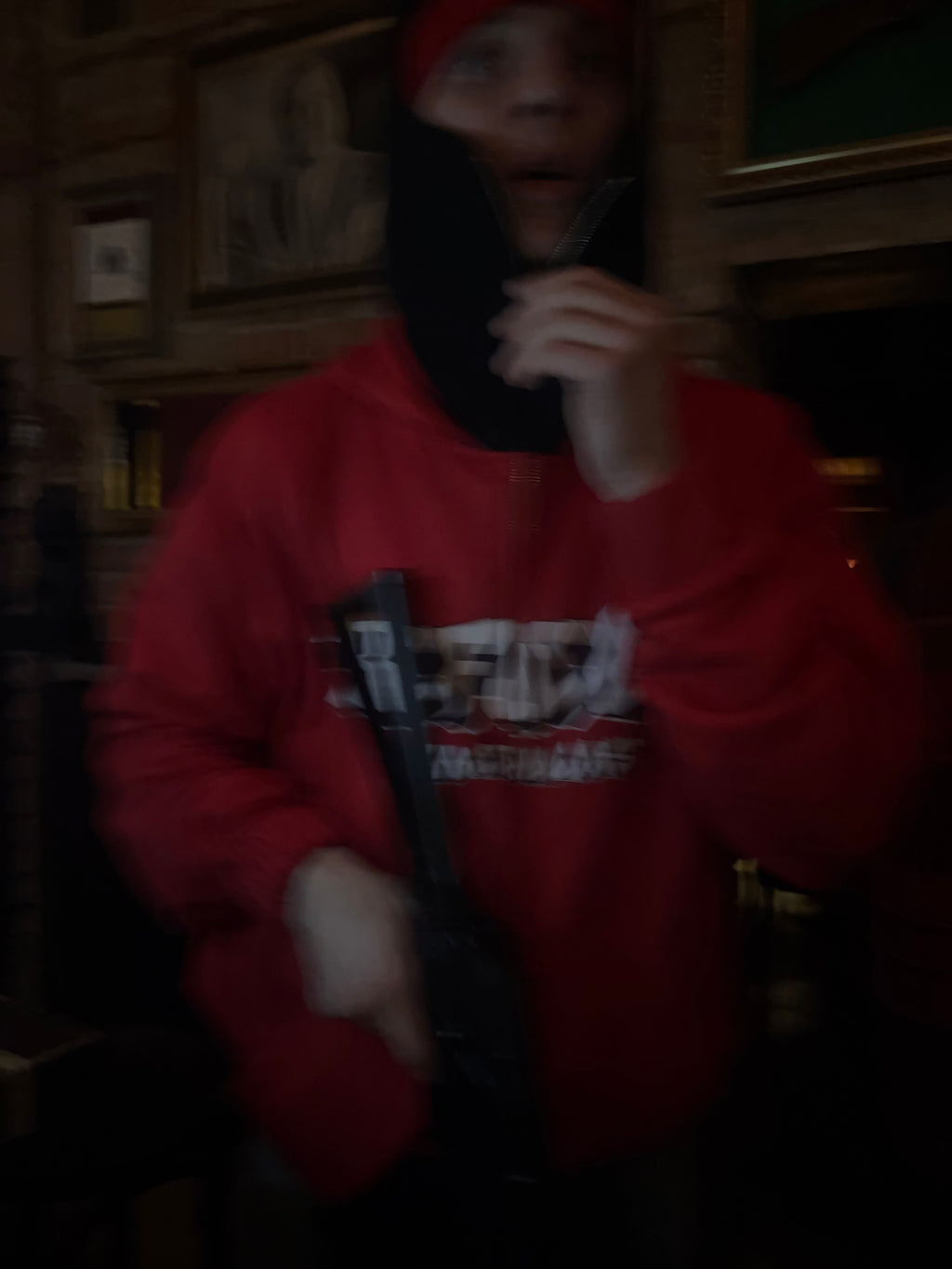 BALACLAVA ZIP HOODIE – RED