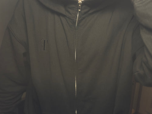 BALACLAVA ZIP HOODIE – BLACK (Signature)