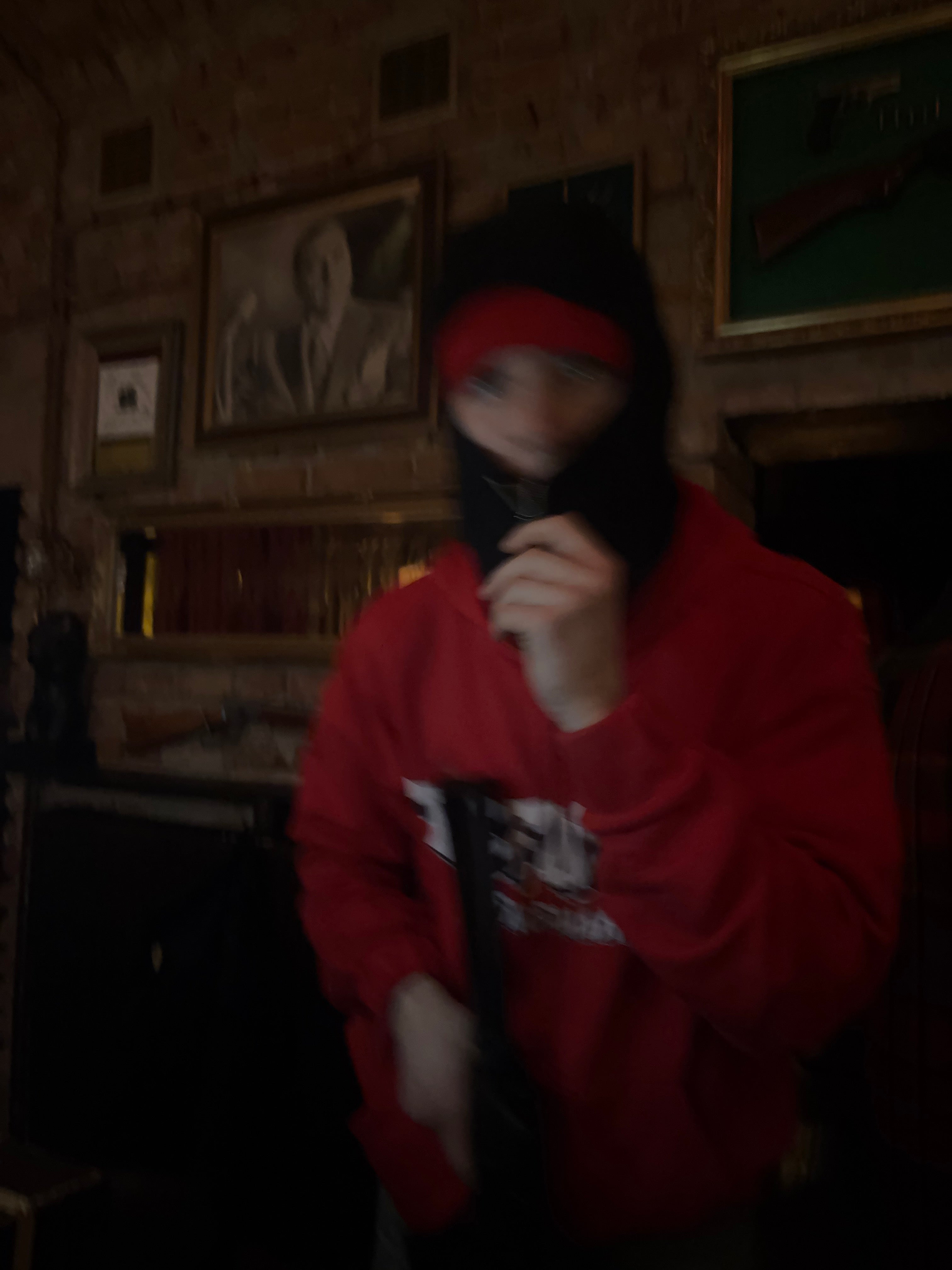 BALACLAVA ZIP HOODIE – RED