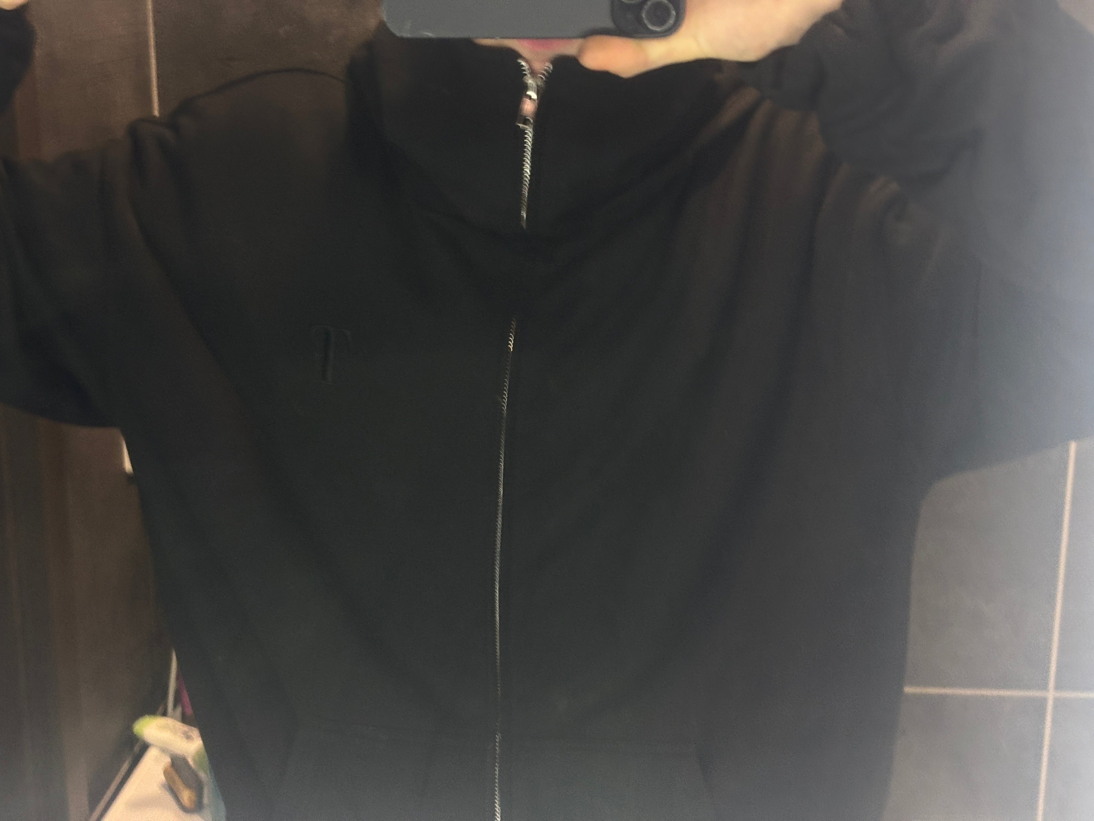 BALACLAVA ZIP HOODIE – BLACK (Signature)